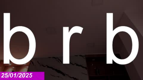 Bonnie Luxury online show from January 2025 08:10:02 AM