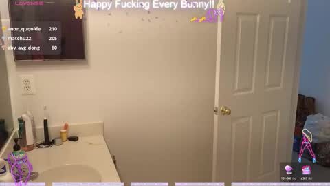 Snapshot of bunnycheekz chatting on December 2024 02:16:01 PM Tokki bunny online show from December 2024 02:16:01 PM