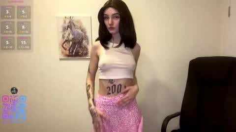 Snapshot of camienevius chatting on February 2026 03:31:01 PM Hello My name is Rina im new model here and little but shy but curious. online show from February 2026 03:31:01 PM