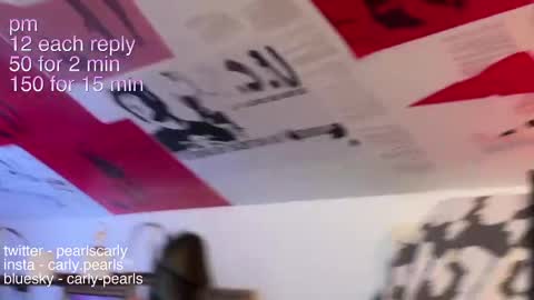 Carly Pearls online show from February 2025 07:49:01 AM