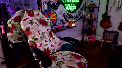 Charlette Webb online show from December 2024 12:45:02 AM