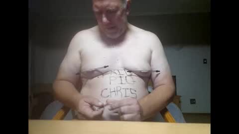 Chrispainpig torture bdsm masochist slave submissive hardcore anal CBT humiliation online show from April 2026 06:42:01 PM