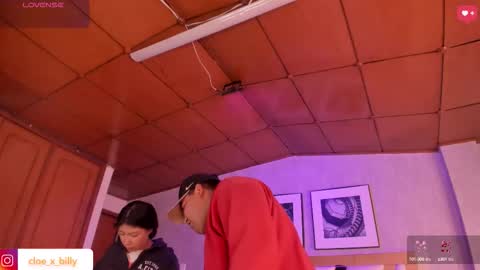 Cloe x Billy online show from October 2025 07:33:01 PM