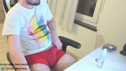 Snapshot of cozy_mike chatting on June 2026 11:20:01 PM Mike online show from June 2026 11:20:01 PM