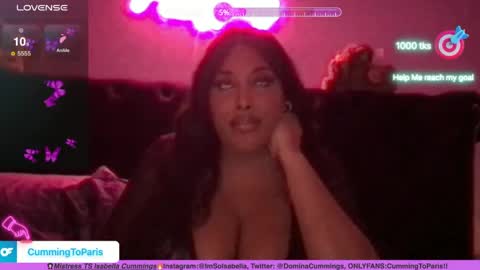 Cumming To Mistress Isabella Cummings online show from December 2024 05:39:02 AM