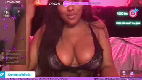 Cumming To Mistress Isabella Cummings online show from December 2024 11:08:02 AM