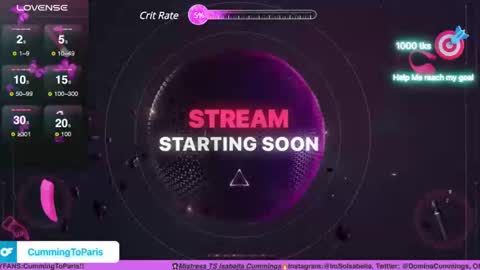 Cumming To Mistress Isabella Cummings online show from February 2025 04:18:02 AM