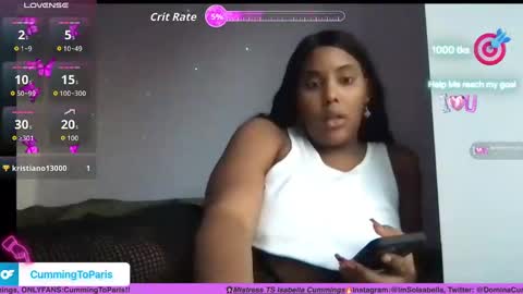 Cumming To Mistress Isabella Cummings online show from November 2025 09:31:02 PM