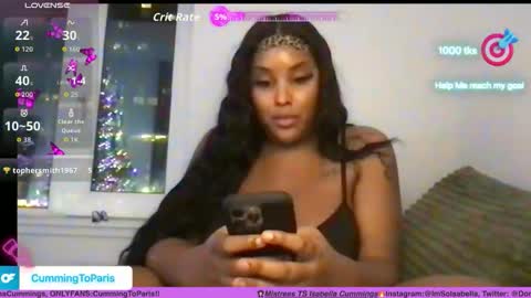 Cumming To Mistress Isabella Cummings online show from December 2025 03:47:01 AM