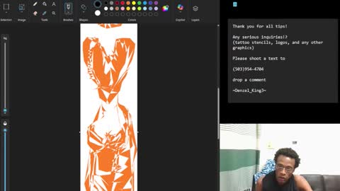 Snapshot of denzel_king3 chatting on October 2025 09:52:02 AM Denzel King3 online show from October 2025 09:52:02 AM