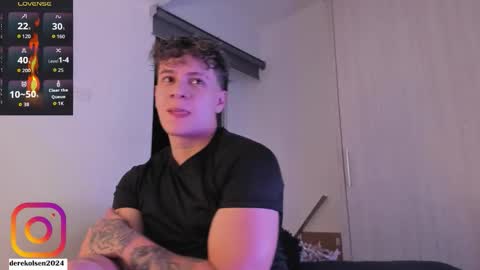 Snapshot of derekolsen_ chatting on October 2025 02:12:01 AM Derek IG Derekolsen2024 online show from October 2025 02:12:01 AM