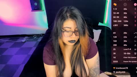 Snapshot of devilfox29 chatting on December 2024 07:58:02 AM L I NA online show from December 2024 07:58:02 AM