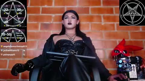 Snapshot of domina_lilith chatting on January 2025 09:55:02 AM Lilith online show from January 2025 09:55:02 AM