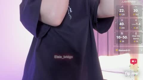 Snapshot of elaia_bridge chatting on July 2026 11:49:02 AM E L A I A online show from July 2026 11:49:02 AM