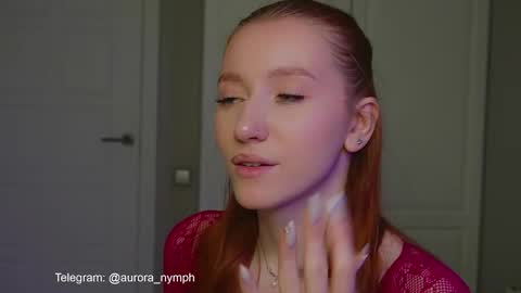 Aurora   My Tg channel aurora nymph online show from February 2026 08:21:01 AM