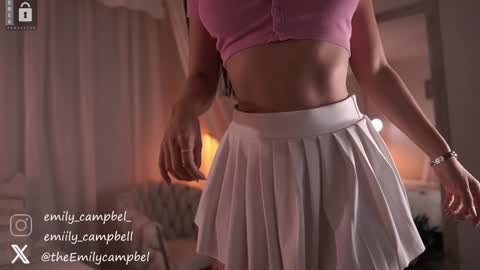 Snapshot of emiilycampbell chatting on February 2025 01:16:02 AM Emily Campbell online show from February 2025 01:16:02 AM