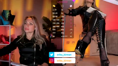 Erika      online show from March 2026 10:37:01 AM