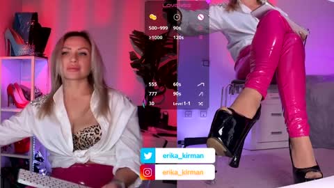 Erika      online show from April 2026 02:15:02 PM