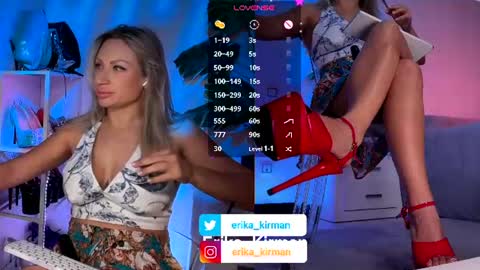 Snapshot of erika_kirman chatting on July 2026 11:16:01 AM Erika online show from July 2026 11:16:01 AM