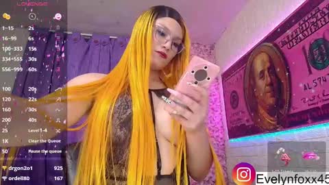evelyn Foxx new account online show from January 2025 02:57:01 AM