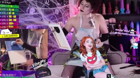  Lily  Waifu  online show from October 2025 01:36:02 AM