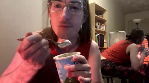 Snapshot of foxxxy_enby chatting on March 2026 08:19:01 AM Rainbow online show from March 2026 08:19:01 AM