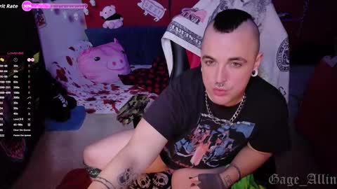 Snapshot of gage_allin chatting on September 2025 04:19:02 PM Gage Allin AKA Alpha Pussy online show from September 2025 04:19:02 PM