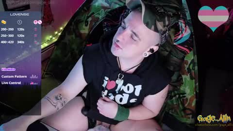 Gage Allin AKA Alpha Pussy online show from April 2026 08:11:02 PM