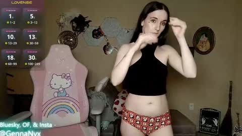 Genna Nyx online show from October 2025 04:05:02 AM