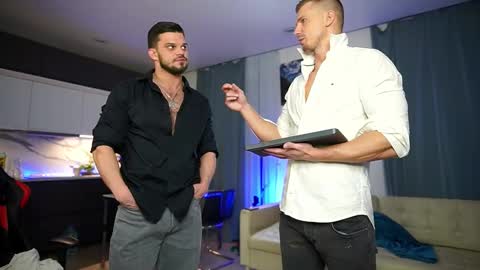 Snapshot of georgearmwrestler chatting on October 2025 06:42:01 PM George my Fansly online show from October 2025 06:42:01 PM