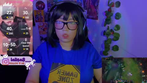 Snapshot of gloriette__ chatting on December 2024 08:50:01 AM LALISA online show from December 2024 08:50:01 AM