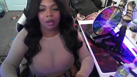 Goddess Cocoa online show from January 2025 02:10:01 PM