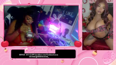 Goddess Cocoa online show from April 2026 03:20:01 AM
