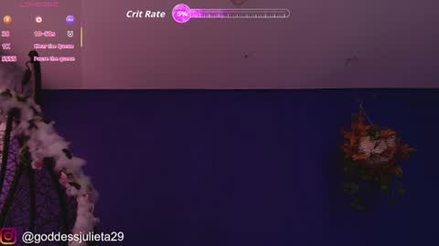 Snapshot of goddessjulieta chatting on July 2026 07:18:02 PM Julieta online show from July 2026 07:18:02 PM