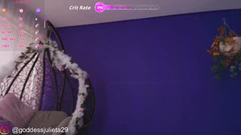 Snapshot of goddessjulieta chatting on July 2026 07:11:01 PM Julieta online show from July 2026 07:11:01 PM