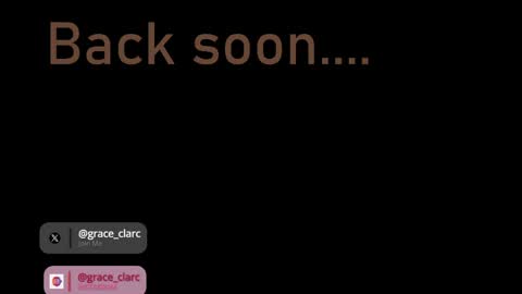 Grace clarc online show from April 2026 02:54:01 PM