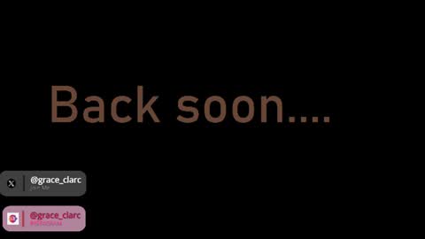 Grace clarc online show from June 2026 02:52:01 PM