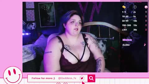 Snapshot of gxddess_fe chatting on January 2025 12:22:02 AM Goddess Fe online show from January 2025 12:22:02 AM