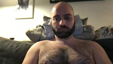 Hairy Guy online show from January 2025 09:34:01 PM