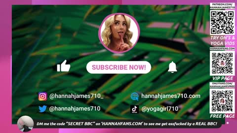 Hannah James online show from February 2025 03:52:01 PM