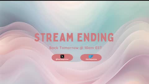 Harliequinnx - Schedule Below Exxxotica DC Dec 6-8th online show from January 2025 04:52:02 AM