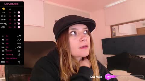 Snapshot of hat_girl chatting on December 2024 11:07:02 AM Nicole online show from December 2024 11:07:02 AM