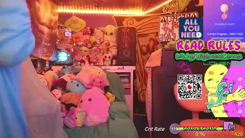 HiGHNESS CANNA online show from February 2025 06:21:01 PM