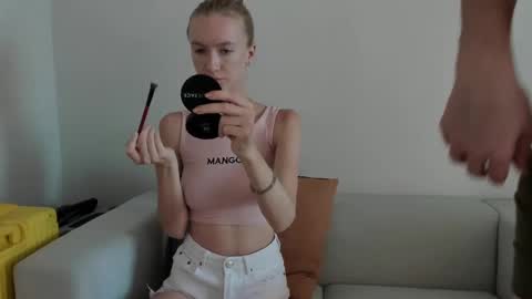 Angel and Max FANSLY - hot ho online show from January 2025 07:45:01 AM