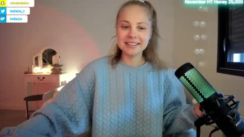 ImKeira online show from November 2025 09:30:01 AM