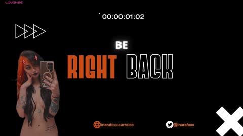 Inarafoxx online show from January 2025 08:11:02 PM