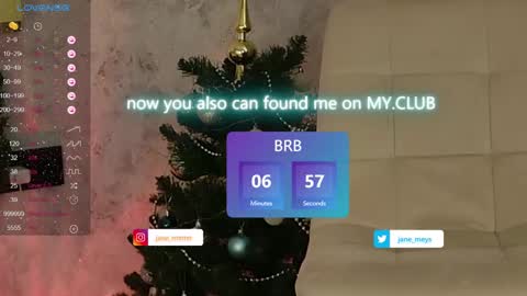 your kitty JANE roawww online show from December 2024 11:59:01 AM