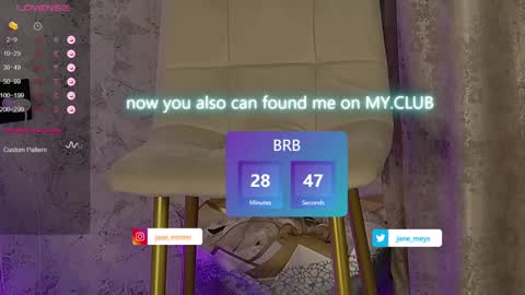 your kitty JANE roawww online show from January 2025 08:04:01 AM