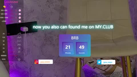 your kitty JANE roawww online show from January 2025 11:10:01 AM