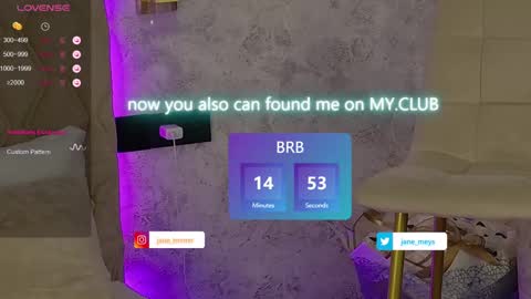 your kitty JANE roawww online show from January 2025 08:11:02 AM